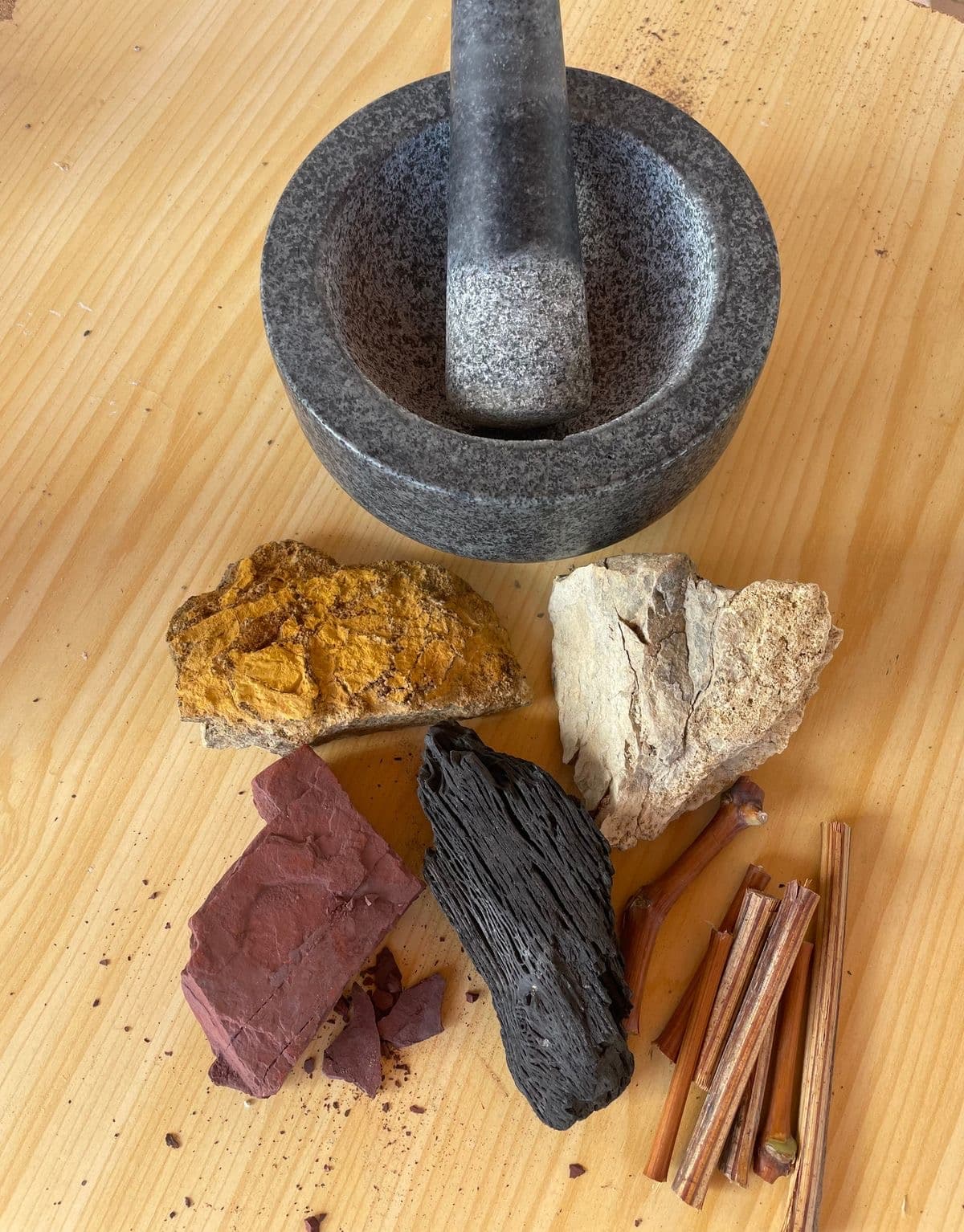 Mélange de poudres artisanales